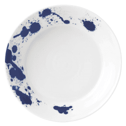Image showing the Pacific - Splash Pasta bowl, 22cm, Blue product.