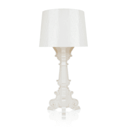 Image showing the Ferruccio Laviani 2004 Bourgie Lamp, White/Gold product.