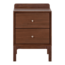 Image showing the Artie Bedside Table, H56cm, Walnut product.