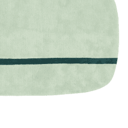 Image showing the Oona Rug, L200 x W90cm, Mint product.