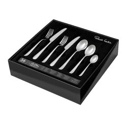 Image showing the Kingham Bright 56 piece cutlery set, Stainless Steel product.