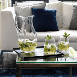 Image showing the Elegance Optic Pair of tumblers, clear product.