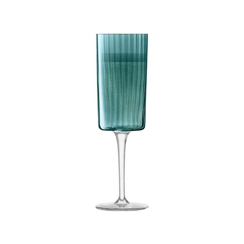 Gems Set of 4 Champagne Flutes, 210ml, Sapphire