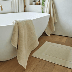 Image showing the Organic Eco Twist Shower Mat, Natural product.