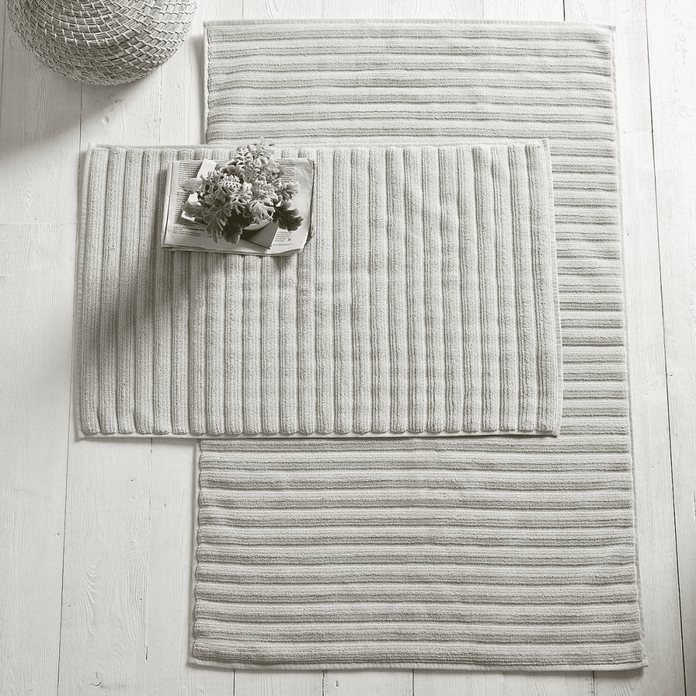 Hydrocotton Bath mat, 70 x 110cm, Pearl grey