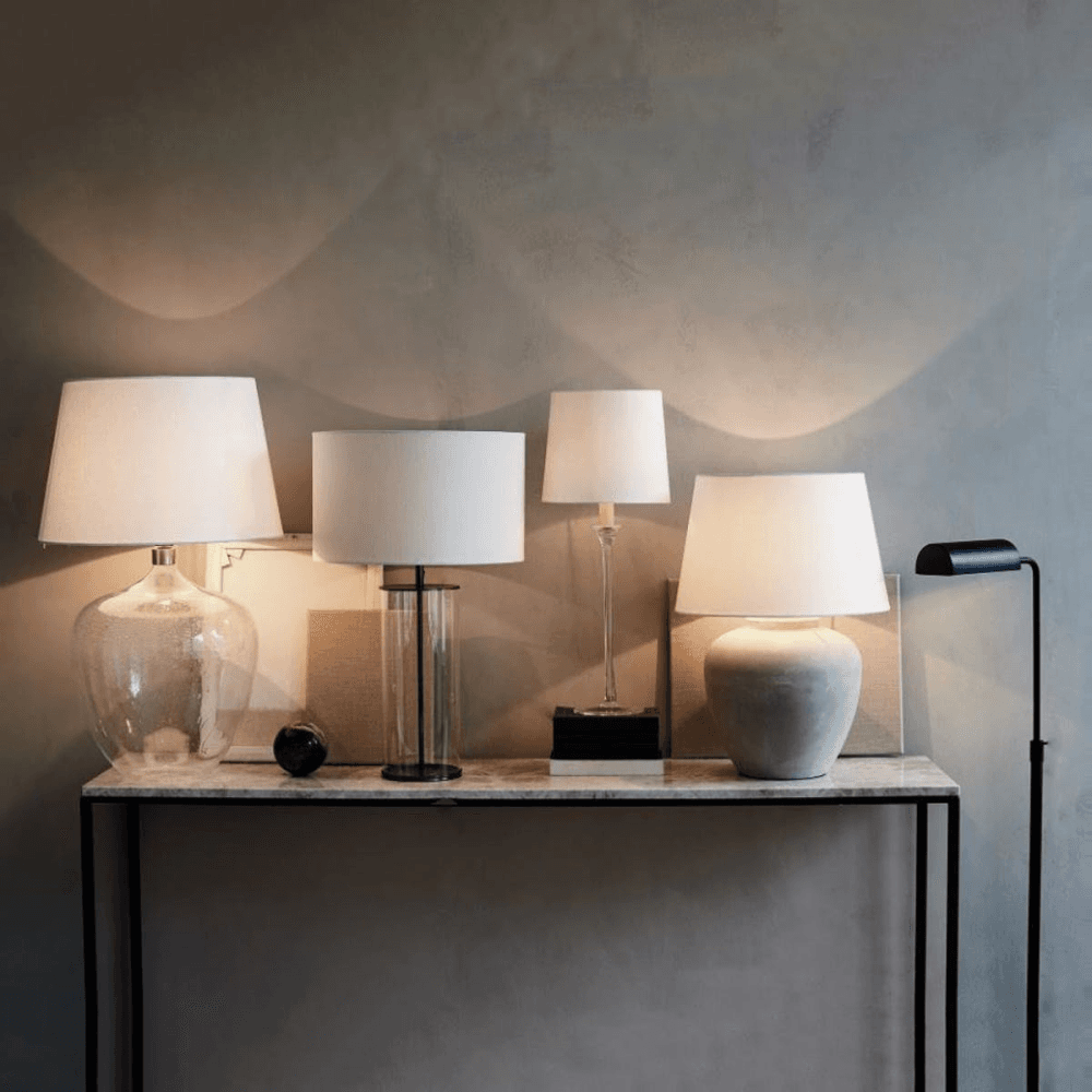 Pimlico Table lamp, H66 x W40 x L40cm, Black
