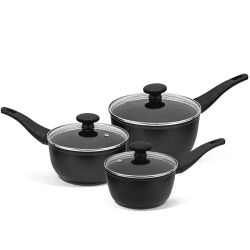 Image showing the Thermo Smart 3 piece Saucepan set product.