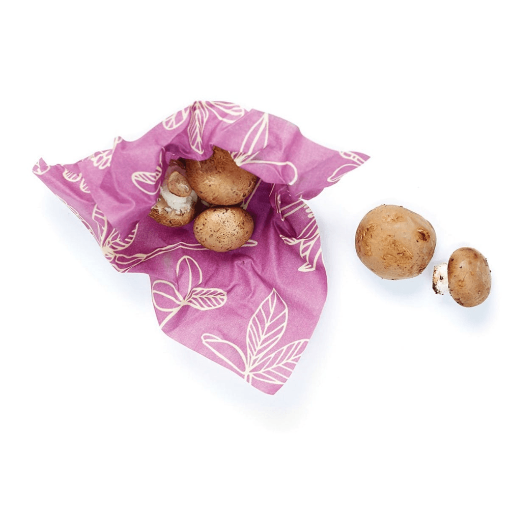 Clover Print Pack of 3 food wraps, small/med/large