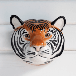 Image showing the Tiger Wall vase, L17 x D16 x H16cm product.