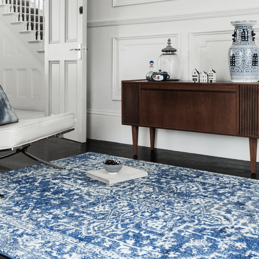 Nova Rug, 1.2 x 1.7m, Antique Navy, L120 x W170cm
