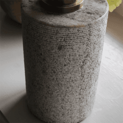 Image showing the Asana Marble Soap Dispenser, Grey product.