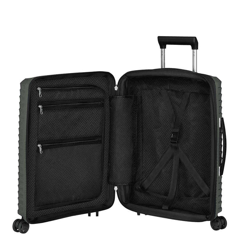 Upscape Cabin Suitcase, H55 x L40 x W20/23cm, Climbing Ivy