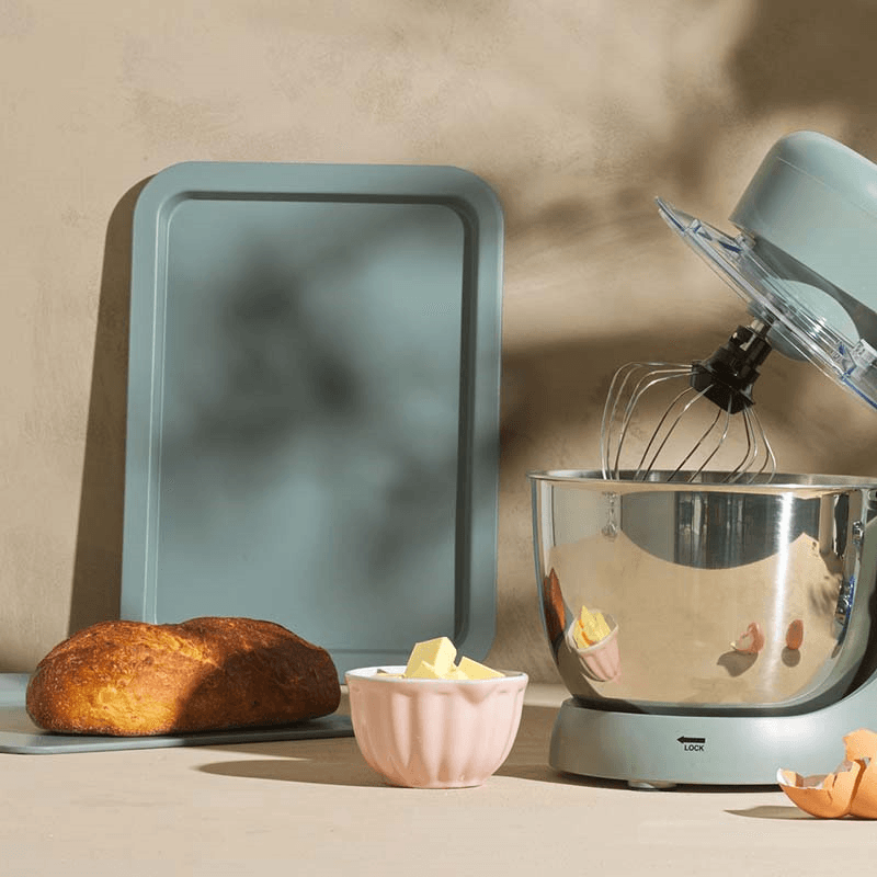 Non-Stick Baking Tray, 38cm, Teal