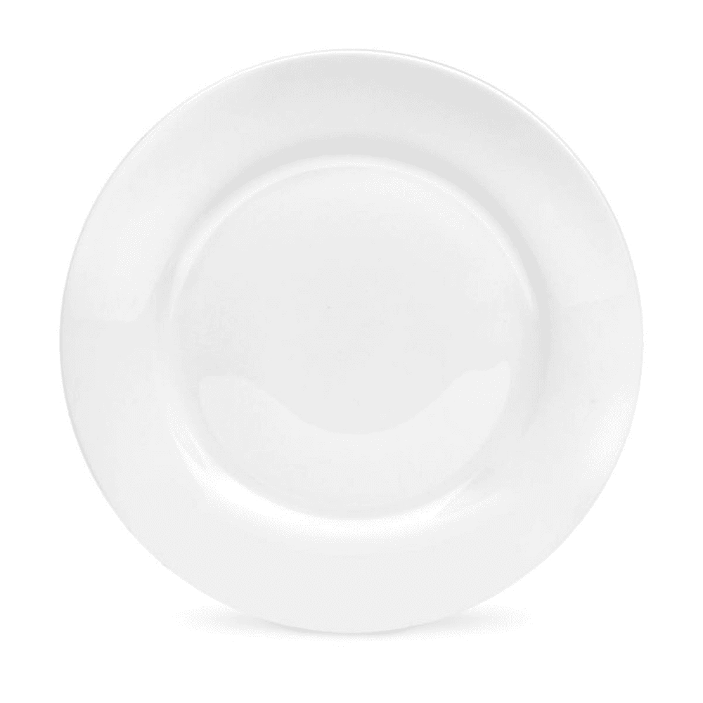 Serendipity Set of 4 Side Plates, D20cm, White
