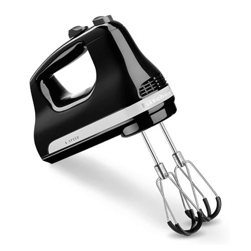 6 Speed Hand Mixer Flex Edge, Onyx Black