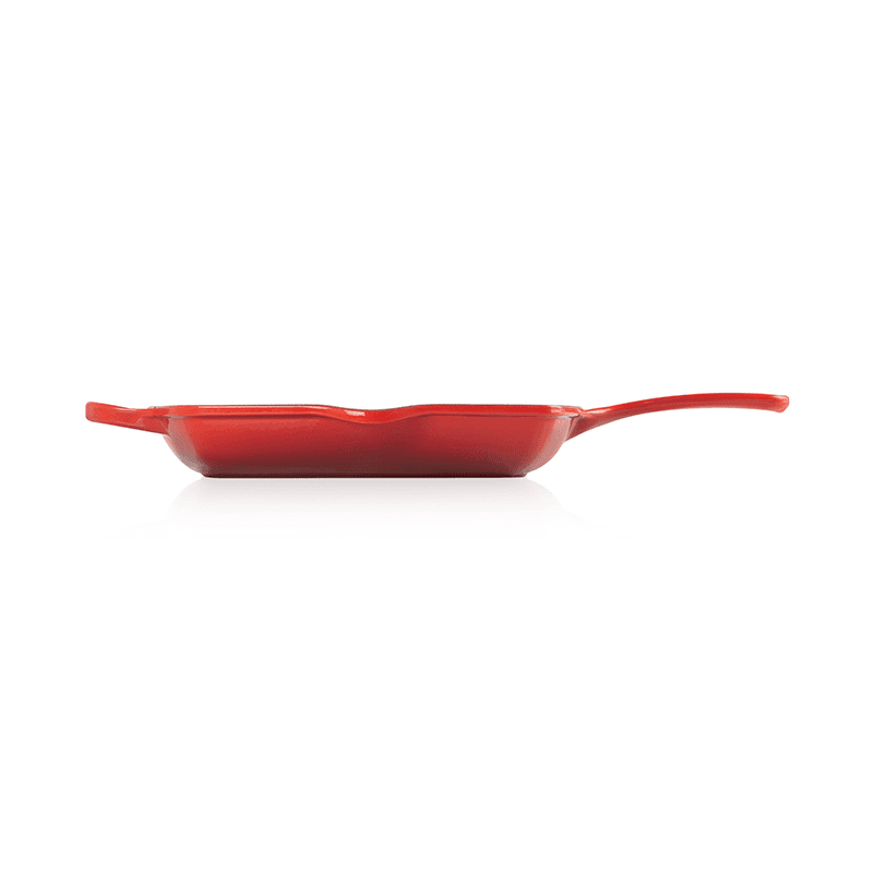 Signature Cast Iron Square grillit, 26cm, Cerise