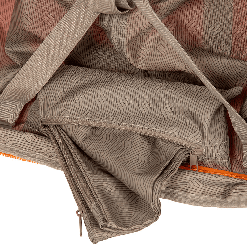 Ulisse Expandable Carry-on Suitcase, H55cm x L37 x W23cm, Orange