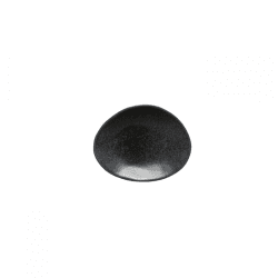Image showing the Livia Set of 6 Oval Plates, D16cm, Matte Black product.