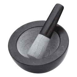 Image showing the Pestle and mortar, 20cm, Granite product.
