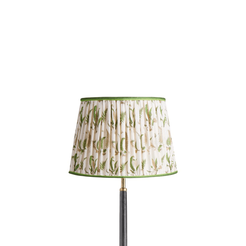 Empire Straight  Shade Ferns Linen By GP & J Baker, 30cm, Emerald