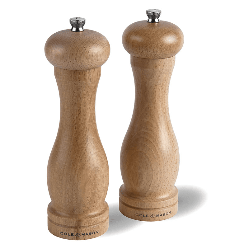Capstan Pepper Mill, 20cm, Light Beech