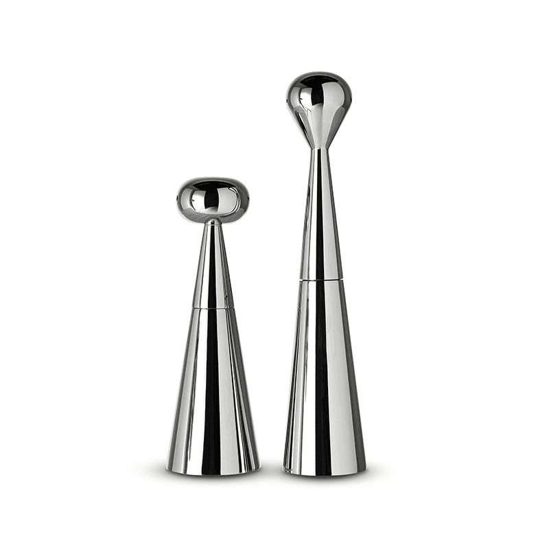 Mill Small Grinder, H25cm, Silver