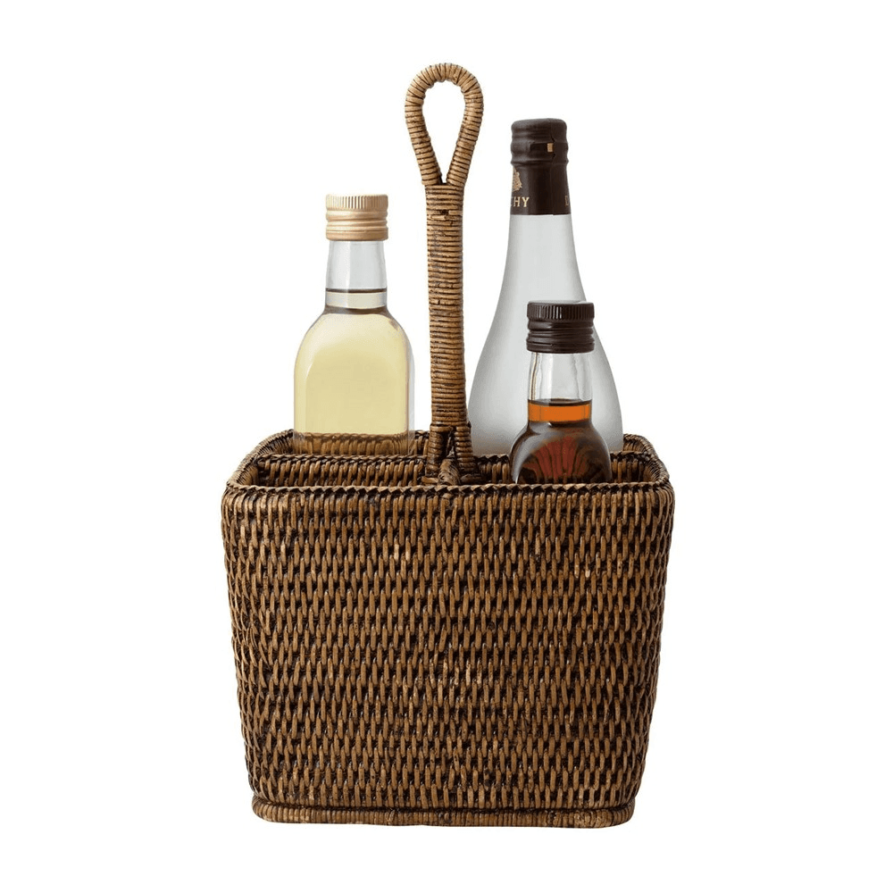Rattan Deep carry for cutlery, 35cm