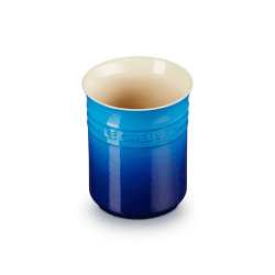 Image showing the Stoneware Small Small Utensil Jar, Azure product.