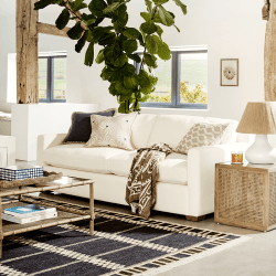 Image showing the Alarik Rug, 244 x 305cm, Indigo product.