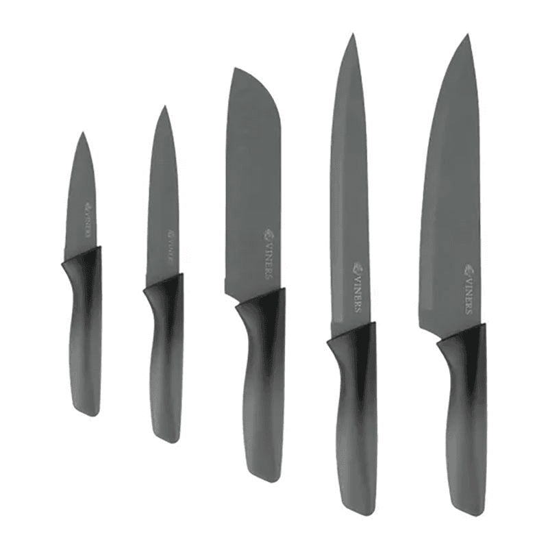 Twilight 6 Piece Knife Block, Multi