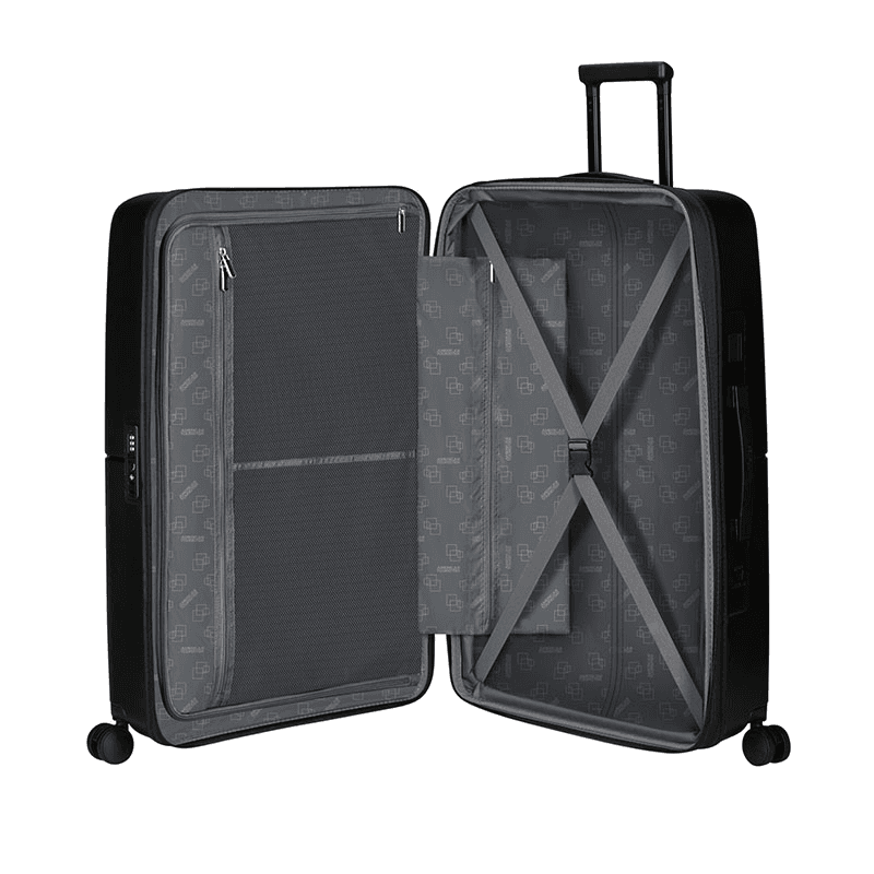 Dashpop Suitcase, H77 x L50 x W30/34cm, True Black