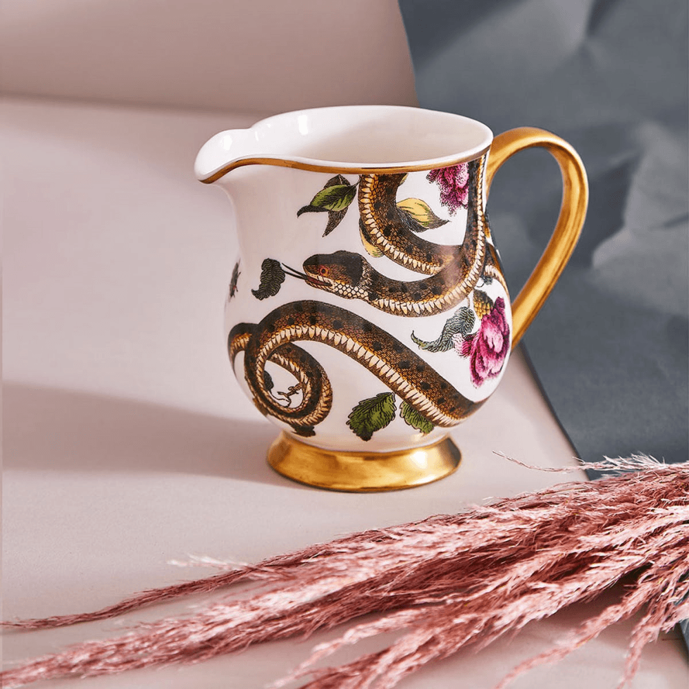 Creatures of Curiosity Cream Jug Fruit, White