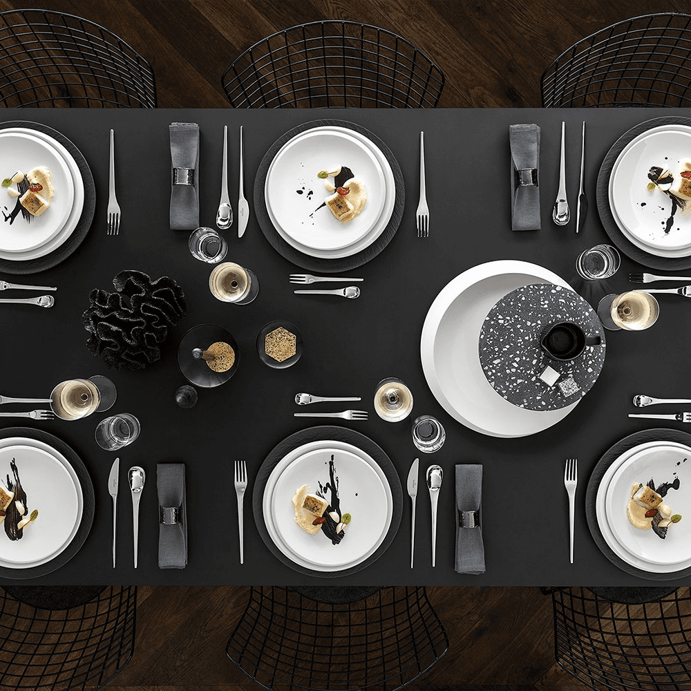 NewMoon 30 piece cutlery set, Stainless Steel