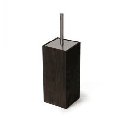 Image showing the Mezza Loo brush, H39 x W11 x D11cm, Dark Brown product.