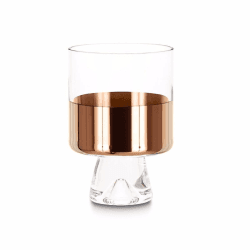 Image showing the Tank Pair of low ball glasses, W8 x H11cm, Glass product.