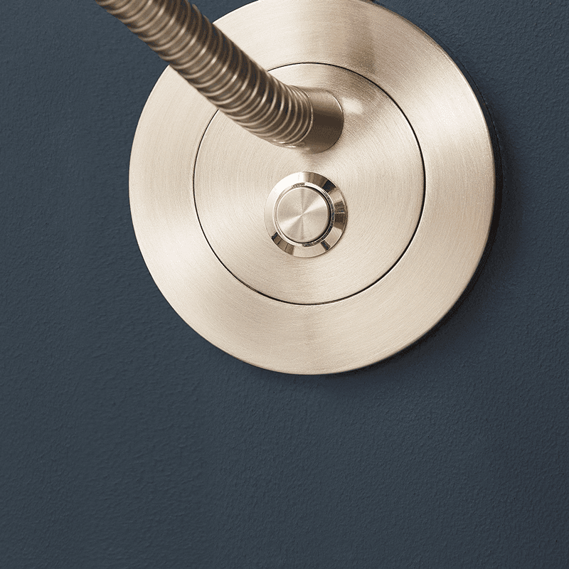 Limber Wall Light Fixture Only, H8cm x W8cm x D36.5cm, Antique Silver