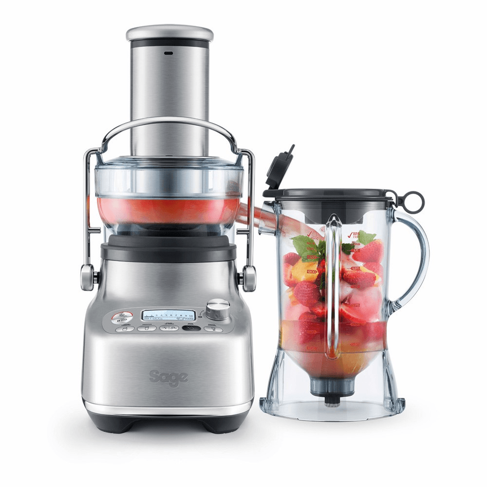 The 3X Bluicer Pro Blender and juicer, 1.5 litre, Silver