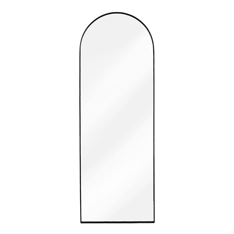 Charlcombe Arched Freestanding Mirror, H170cm, Iron