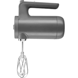 Image showing the Cordless Hand Mixer, Charcoal Grey product.