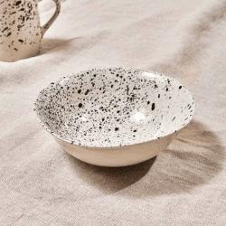 Image showing the Ama Splatter Bowl, D16.5cm, White product.