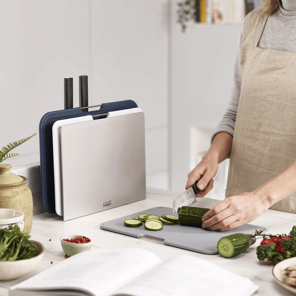 Nest Boards Plus 6 Piece Knife and chopping Board Set