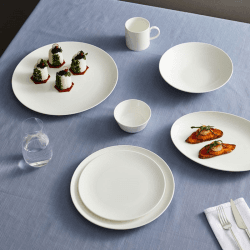 Image showing the Gio Dessert plate, 23cm, White/ Bone China product.