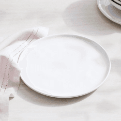 Image showing the Portobello Side Plate, D21cm, White product.