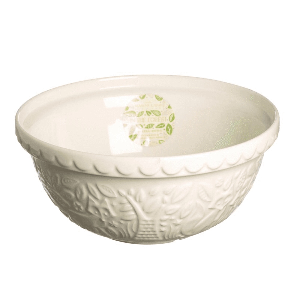 In The Forest Fox Mixing bowl, 29cm, Cream