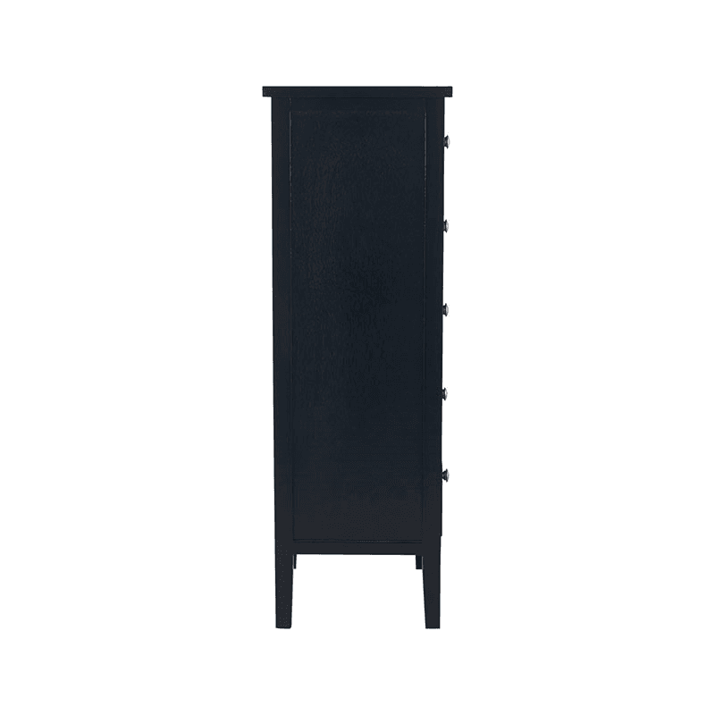 Chelmsford Tall Boy, Satin Black