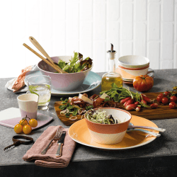 Image showing the 1815 Brights Set of 4 cereal bowls, 15cm, Mixed Colours product.