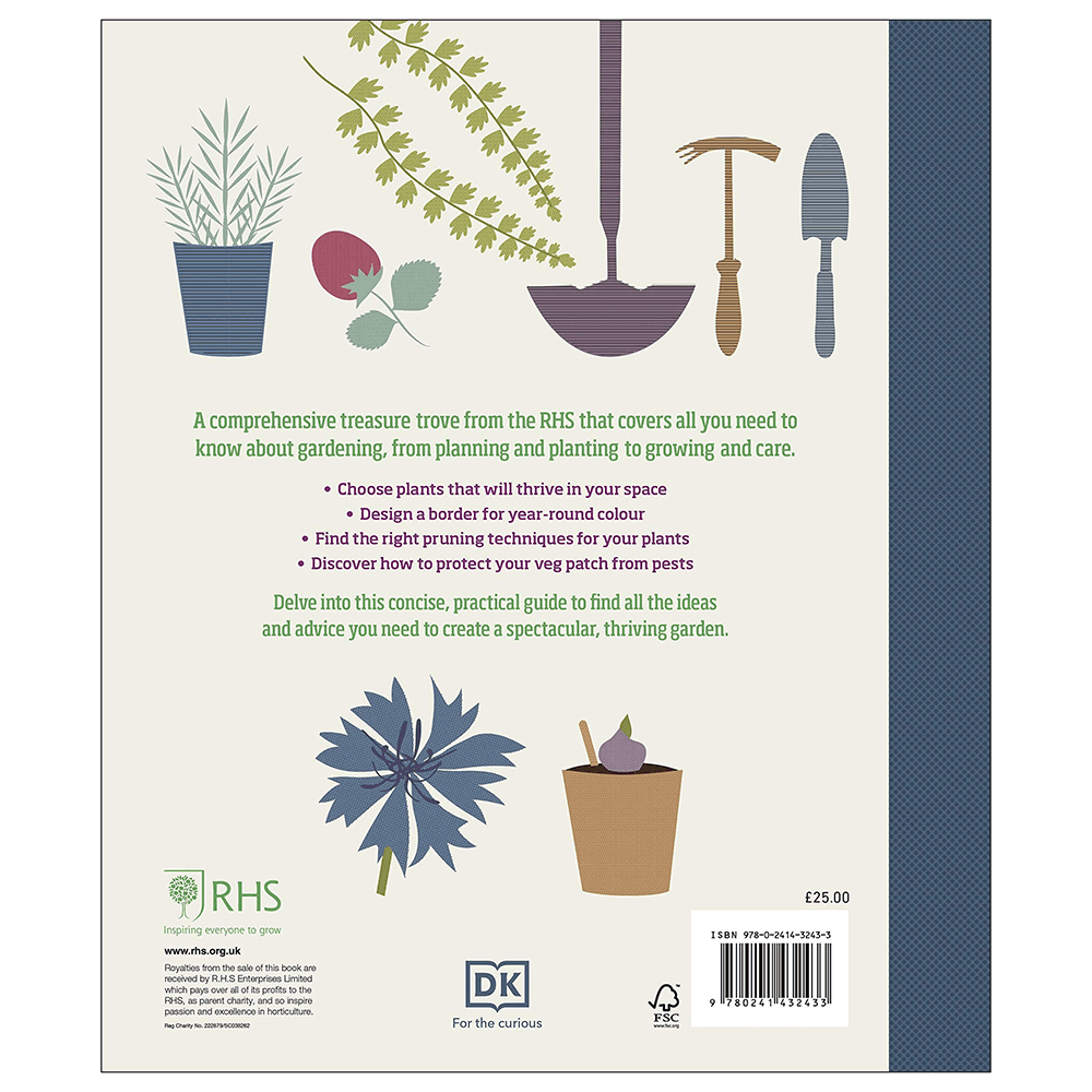 RHS Complete Gardener's Manual: The One-stop Guide To Plan, Sow, Plant, & Grow Your Garden