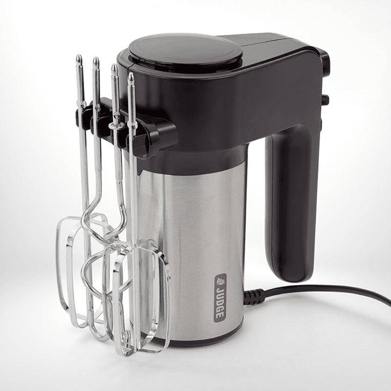 Twin Blade Hand Mixer, Stainless Steel