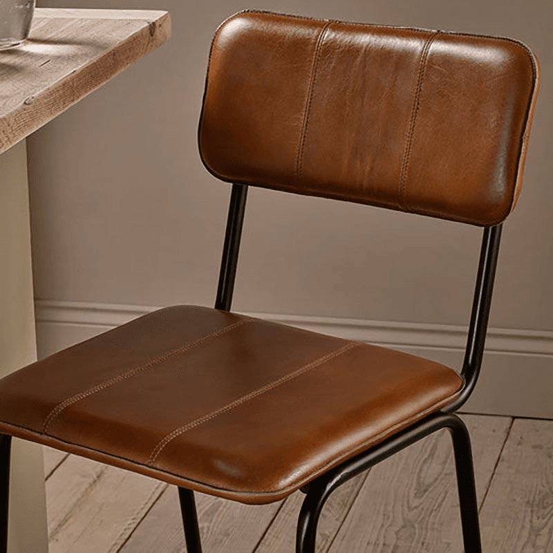 Ukari Counter Chair, Aged Tan