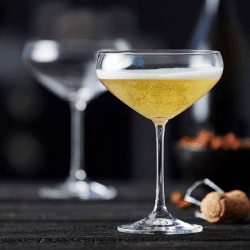 Image showing the Juvel Set of 4 Champagne Bowls, 340ml, Clear product.